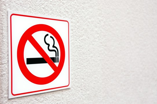tablica zakaz palenia